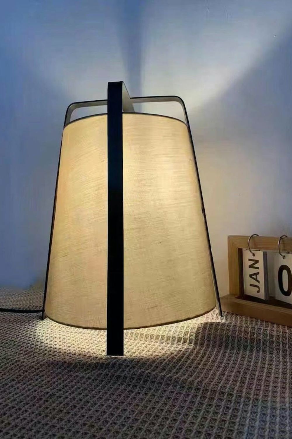 Washi Paper cylinder Table Lamp