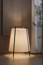 Washi Paper cylinder Table Lamp