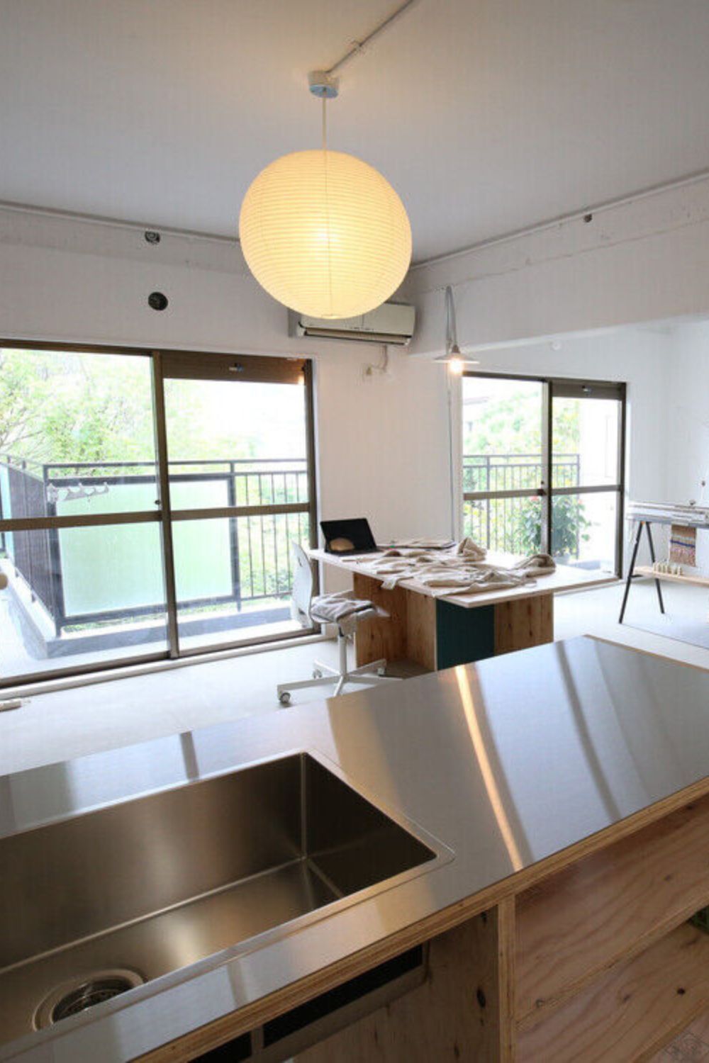 Washi Paper A Pendant Light