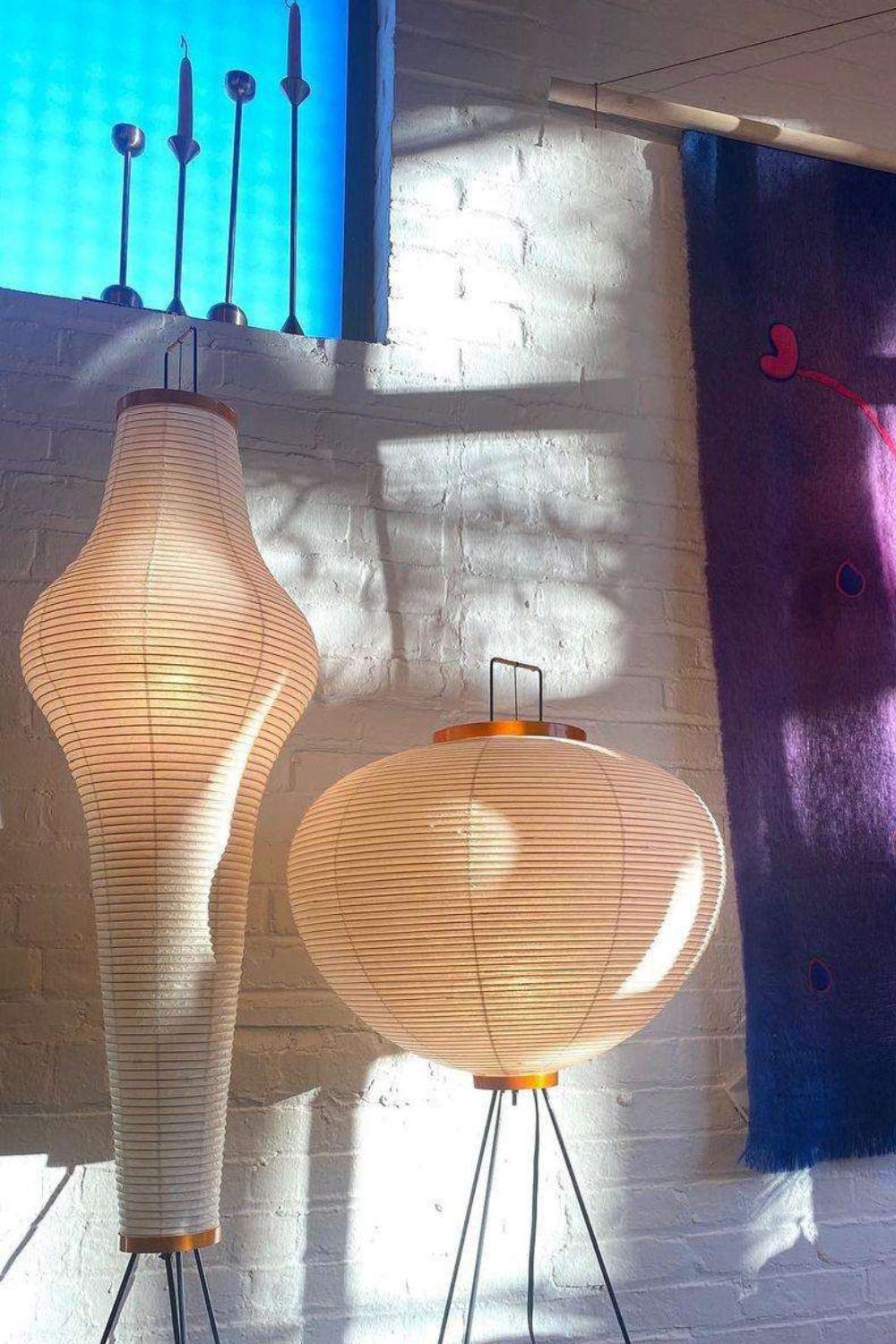 Washi Paper Series Floor Lamp