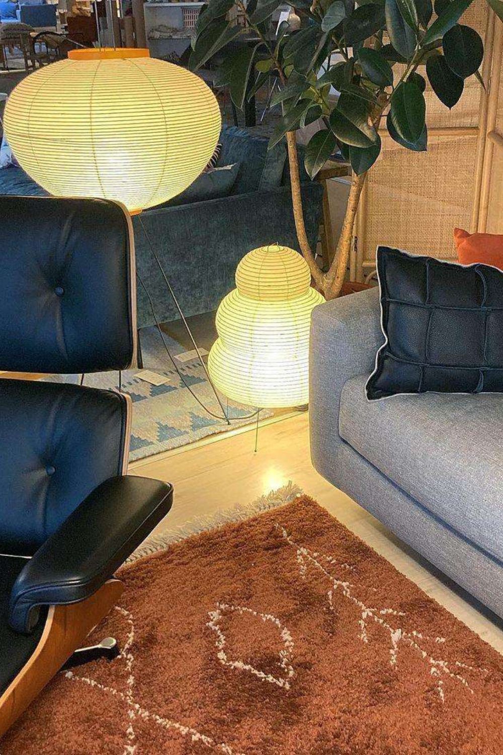 Washi Paper Series Floor Lamp