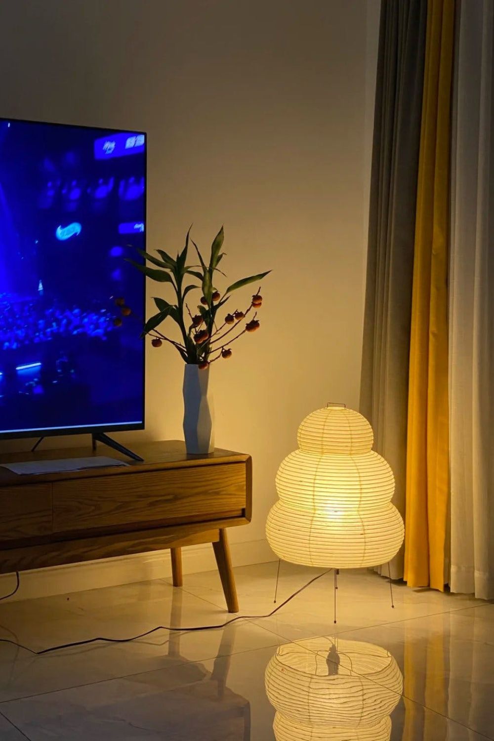Washi Paper 25N Table Lamp