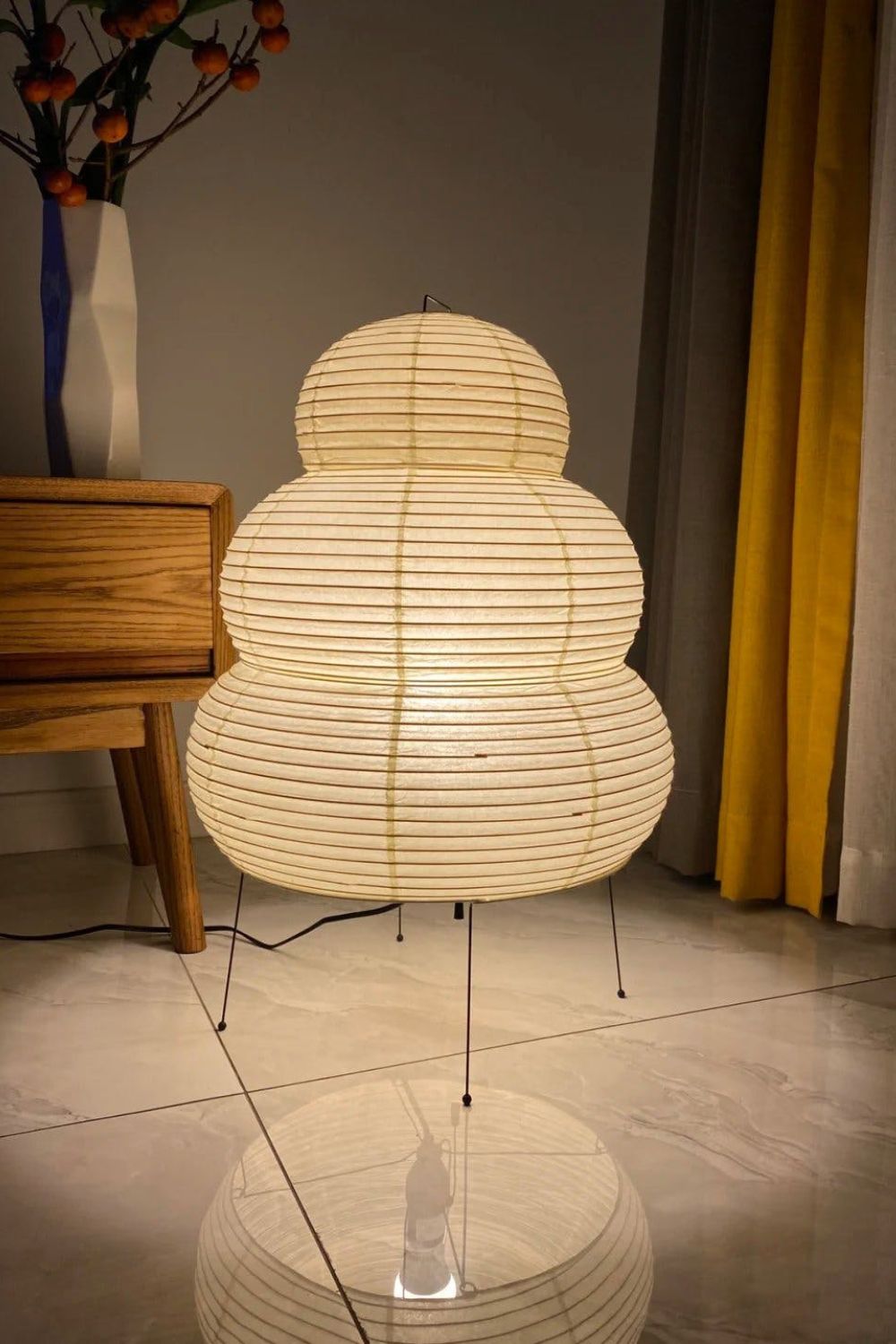 Washi Paper 25N Table Lamp