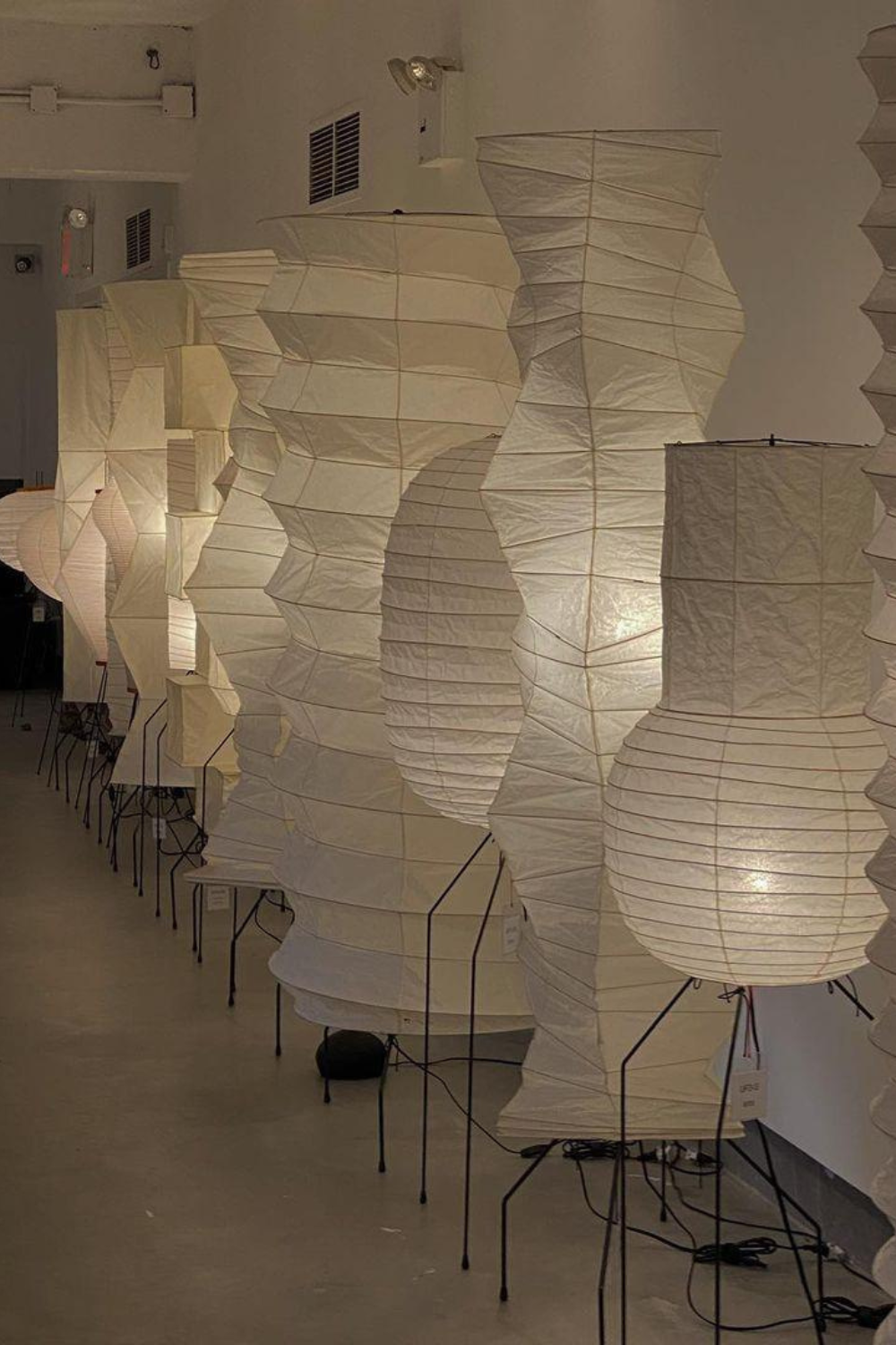 Washi Paper UF4-33N Floor Lamp