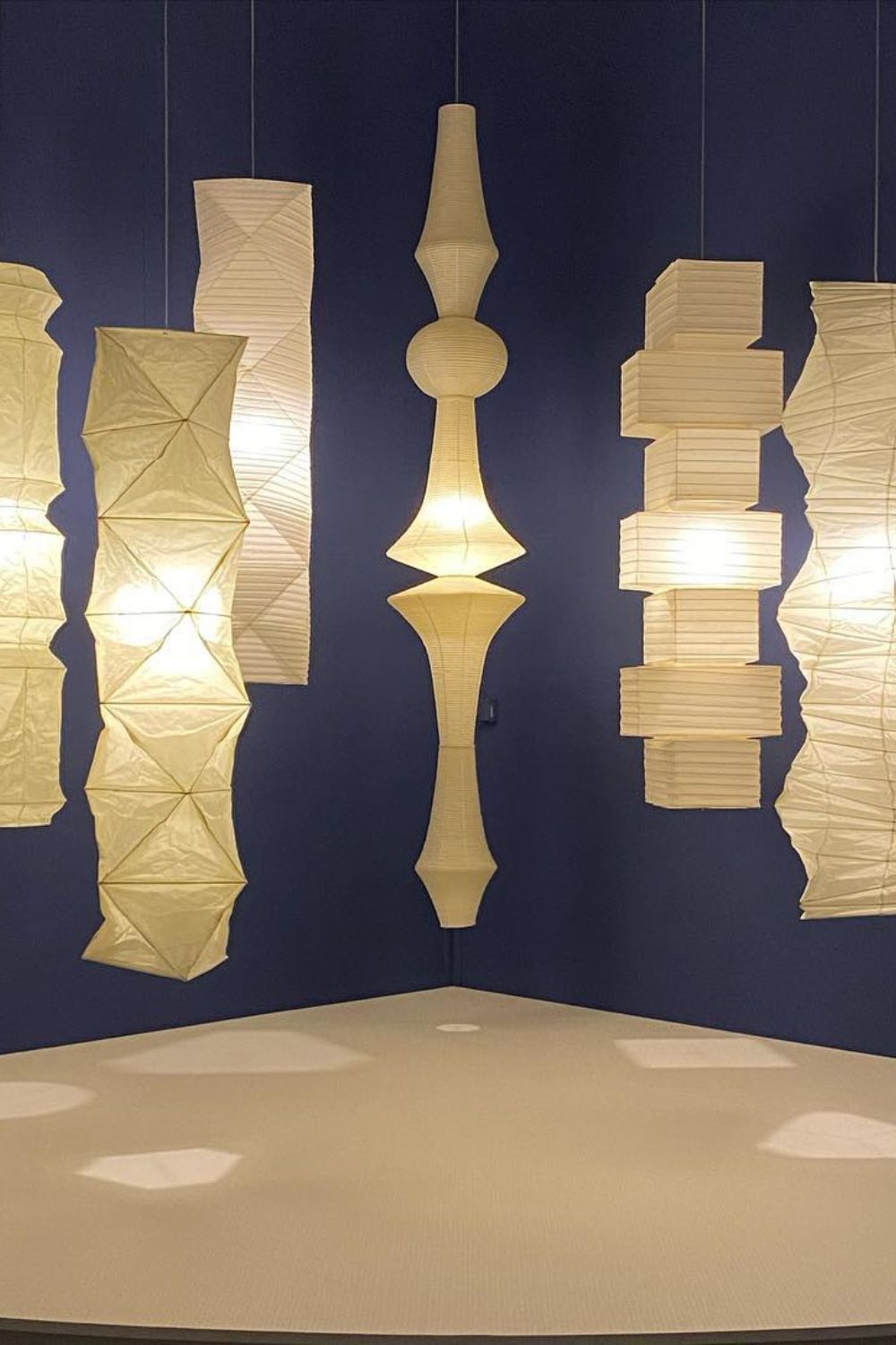 Washi Paper UF4-33N Floor Lamp