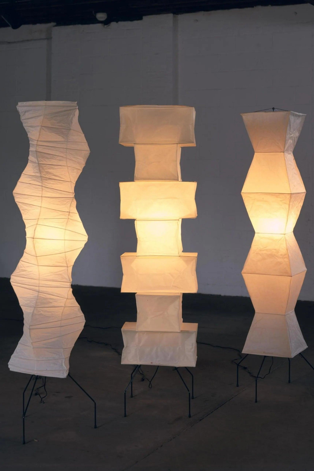 Washi Paper UF4-33N Floor Lamp