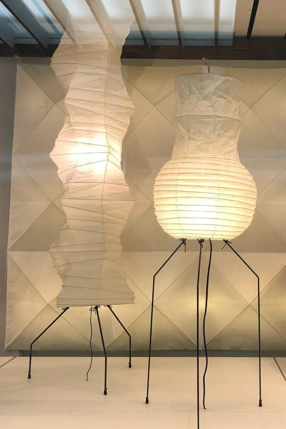 Washi Paper UF4-33N Floor Lamp