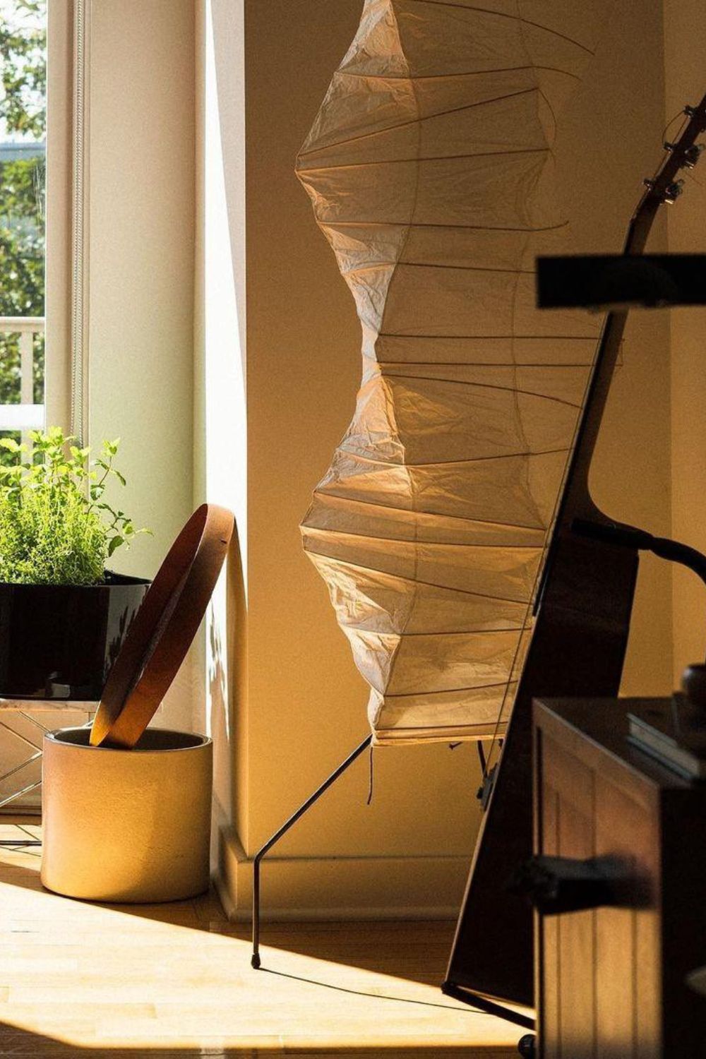 Washi Paper UF4-33N Floor Lamp