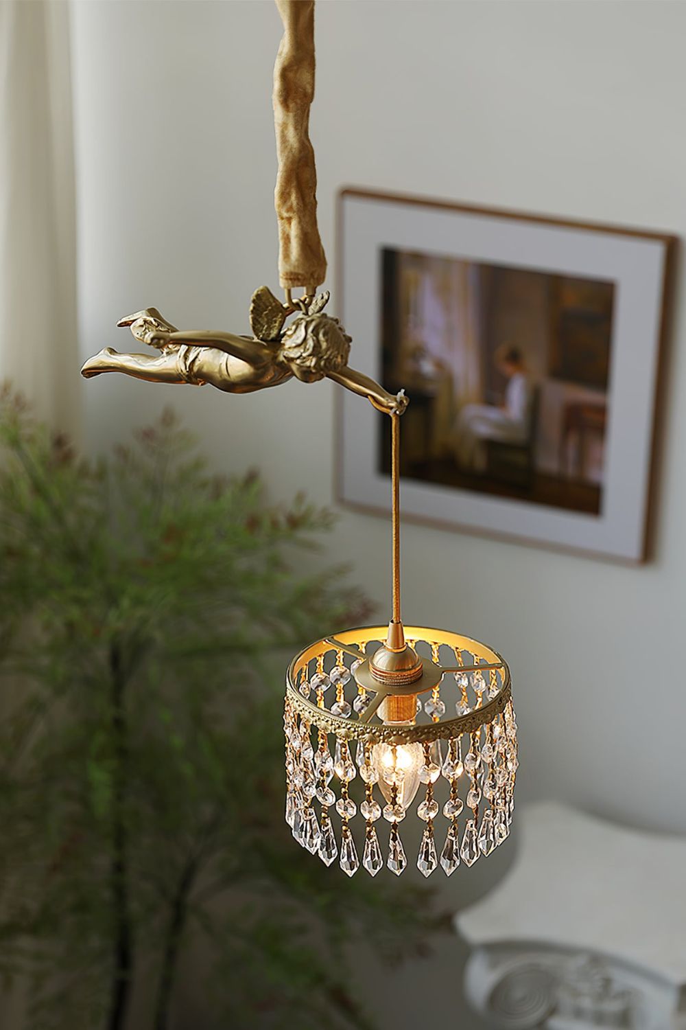 Angel Pendant Light