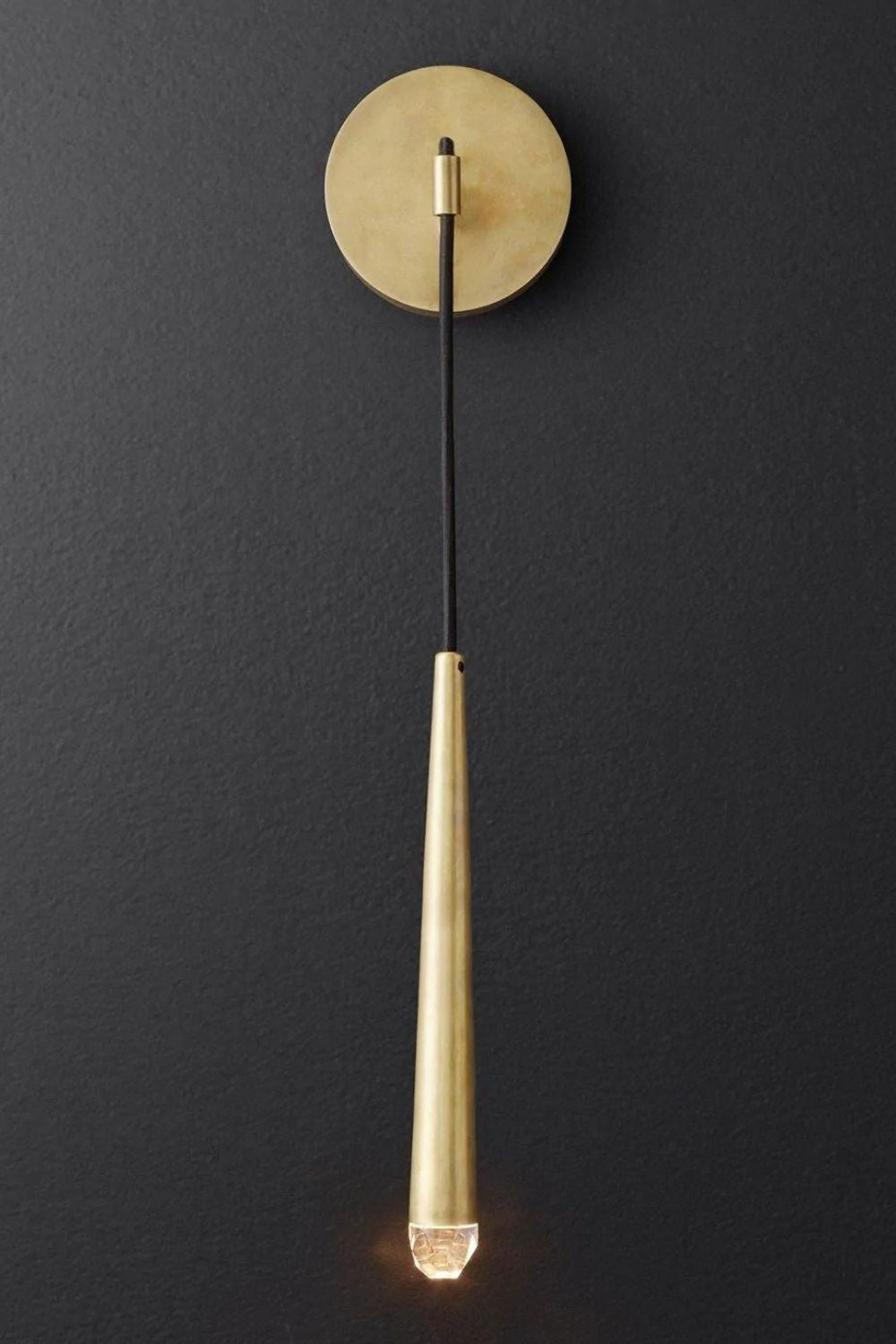 Brass Cone Wall Light - Samu Lighting