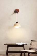 Arched Travertine Wall Light