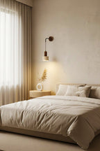 Arched Travertine Wall Light