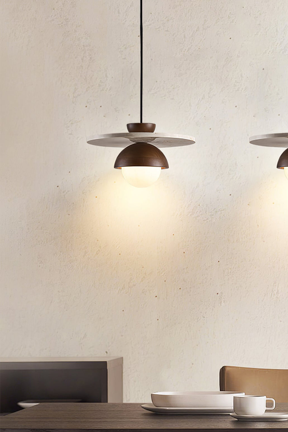 Arlo Travertine Pendant Light