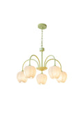 Blossom Tulip Matcha Chandelier