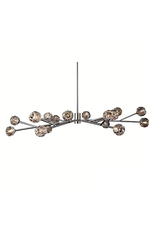Crystal Ball Round Chandelier