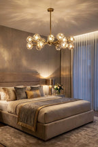 Crystal Ball Round Chandelier