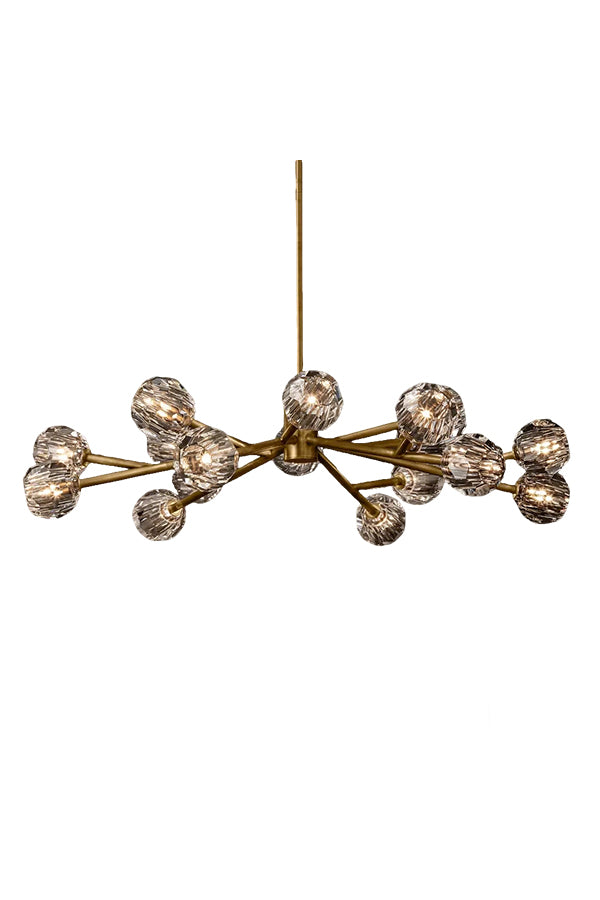 Crystal Ball Round Chandelier