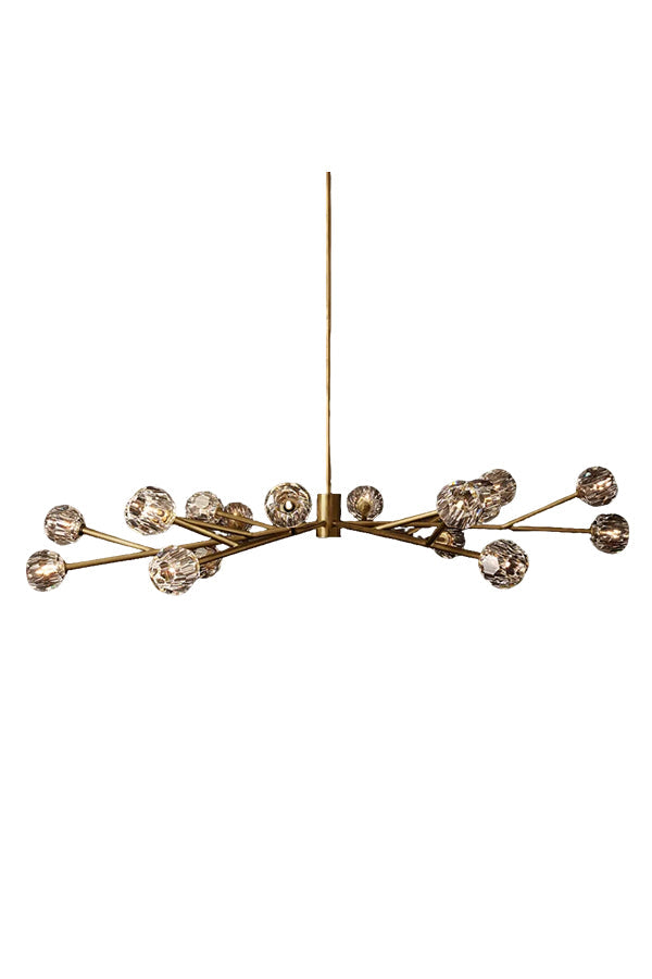 Crystal Ball Round Chandelier