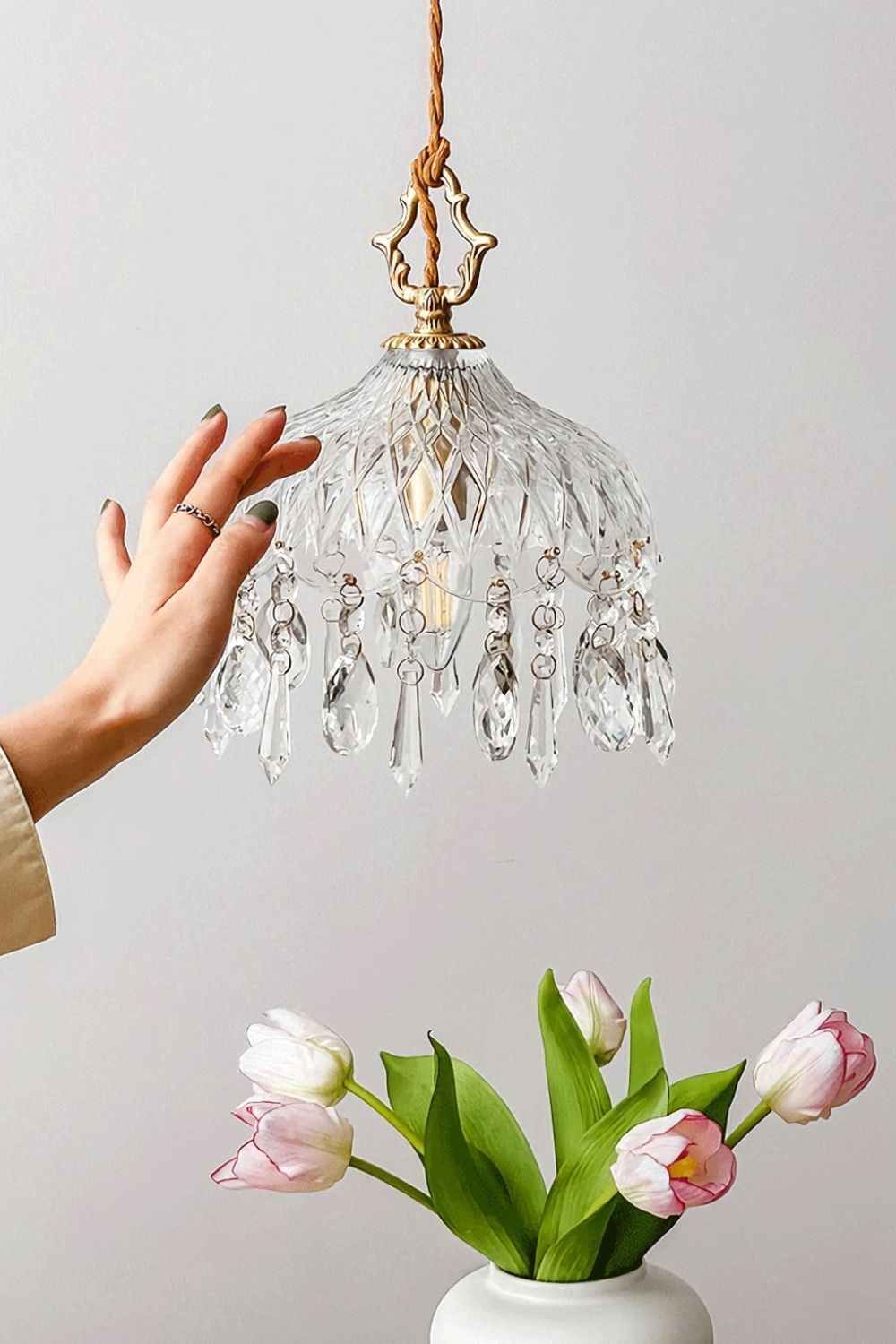 Bowl Shade Wall Lamp