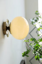 Bubble Glass Marshmallow Sconces