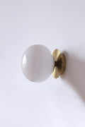 Bubble Glass Marshmallow Sconces