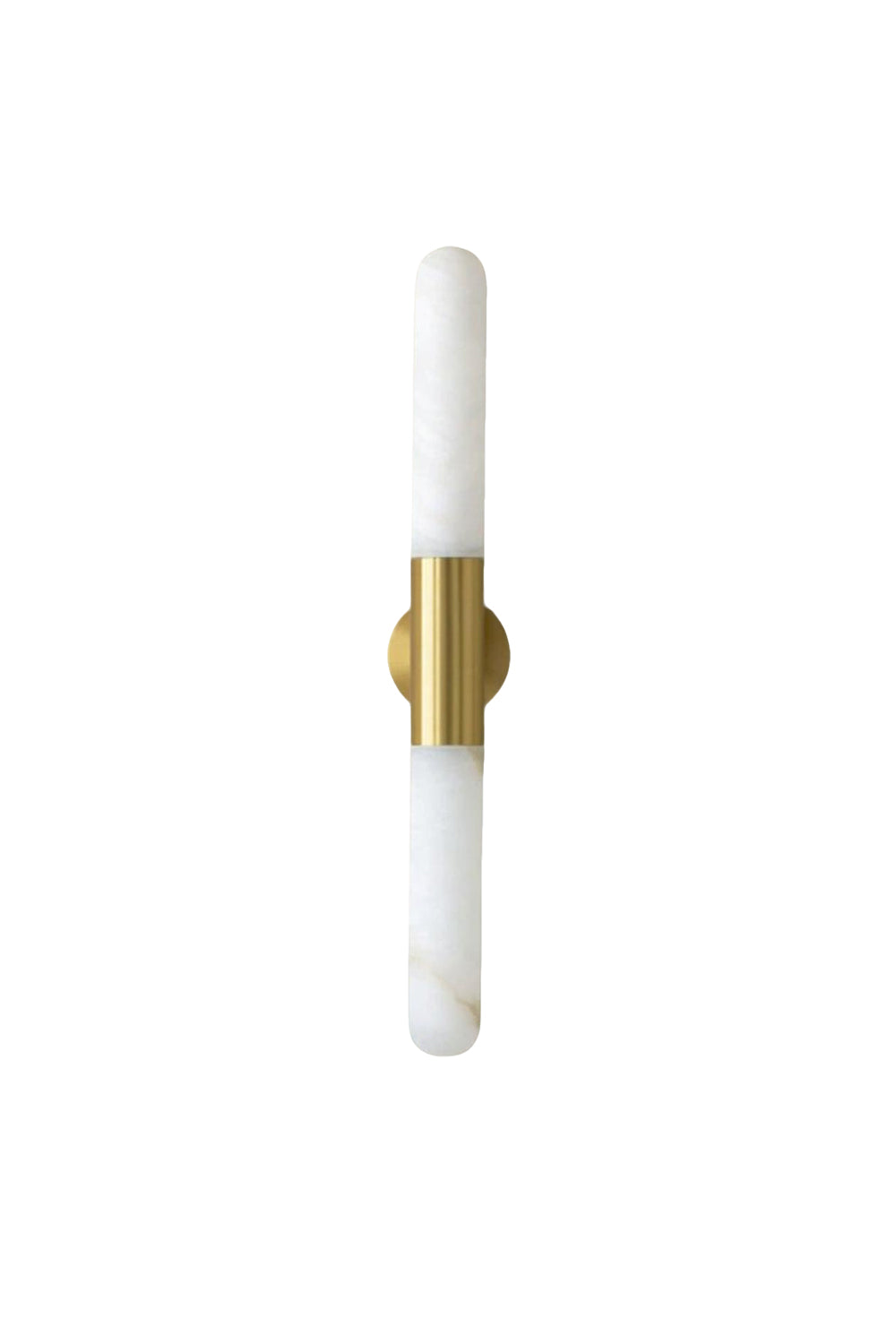 Double-Headed Alabaster Wall Lamp