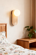 Elegant Travertine Wall Light