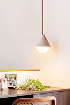 Etruscan Travertine Dome Light
