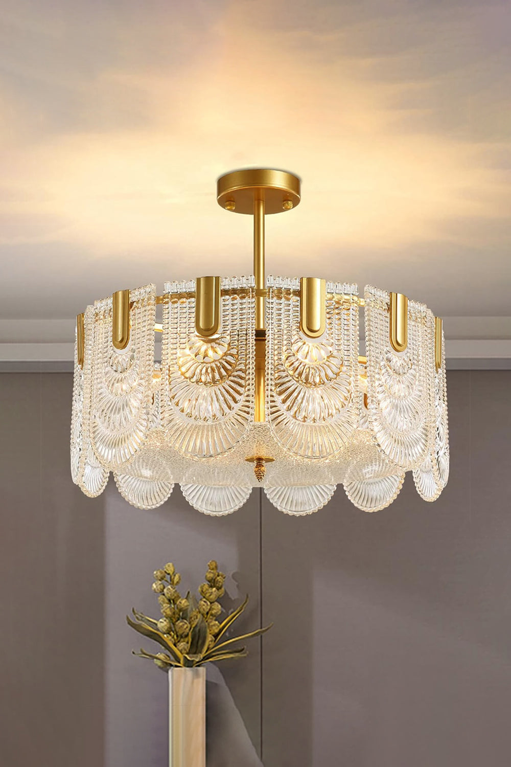 Fashional Crystal Glass Chandelier