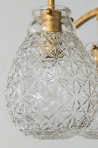 Flower bag chandelier