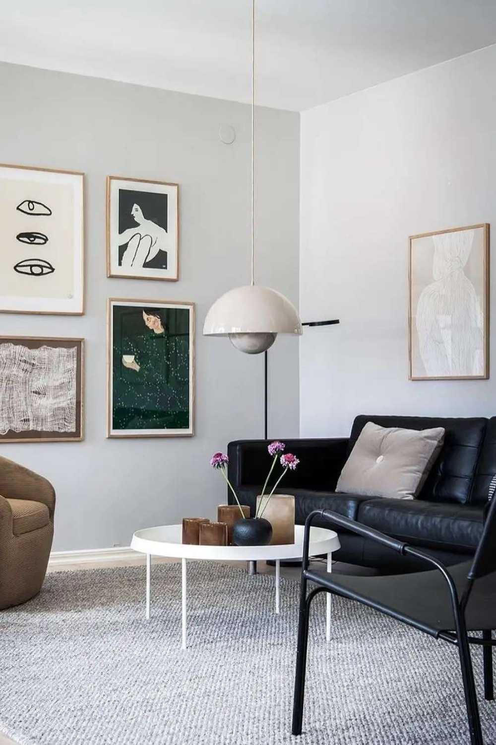 Semi-Circle Pendant Lamp
