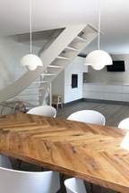 Semi-Circle Pendant Lamp