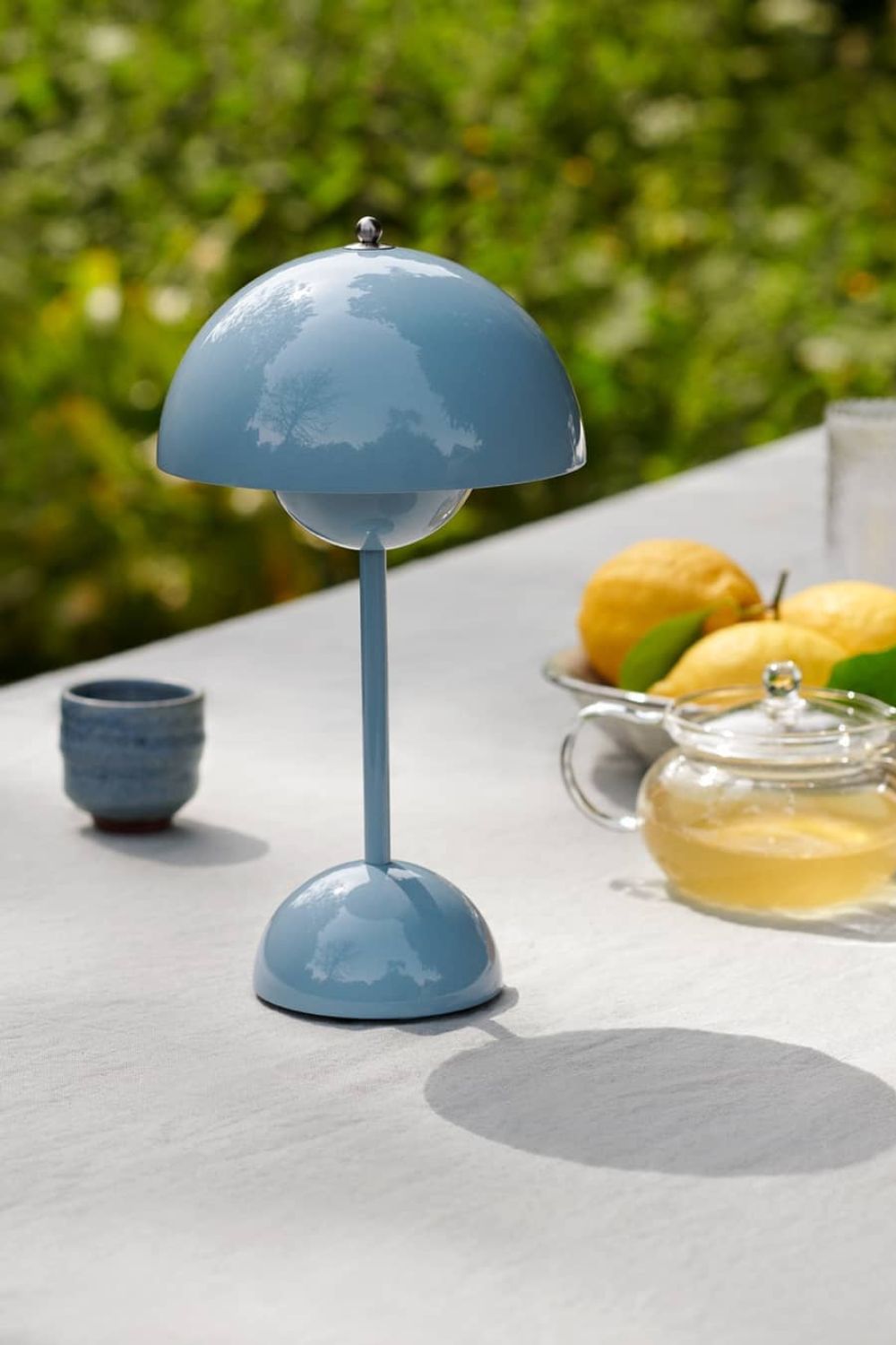 Semi-Circle Table Lamp Portable