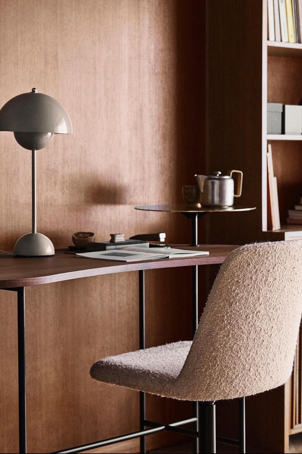 Semi-Circle Table Lamp Portable