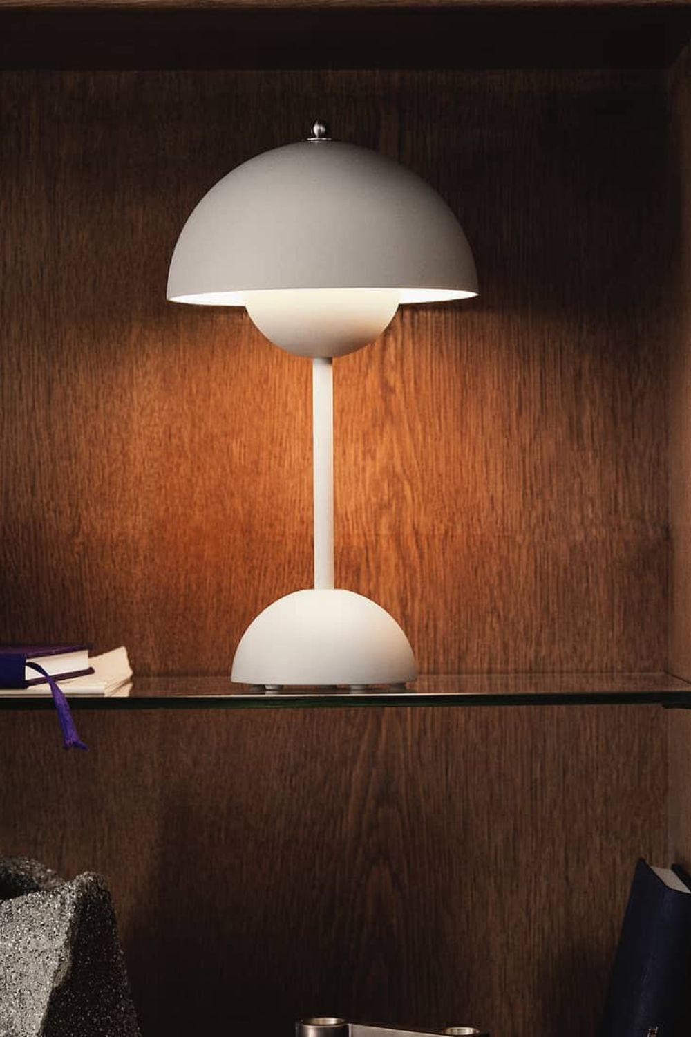 Semi-Circle Table Lamp Portable