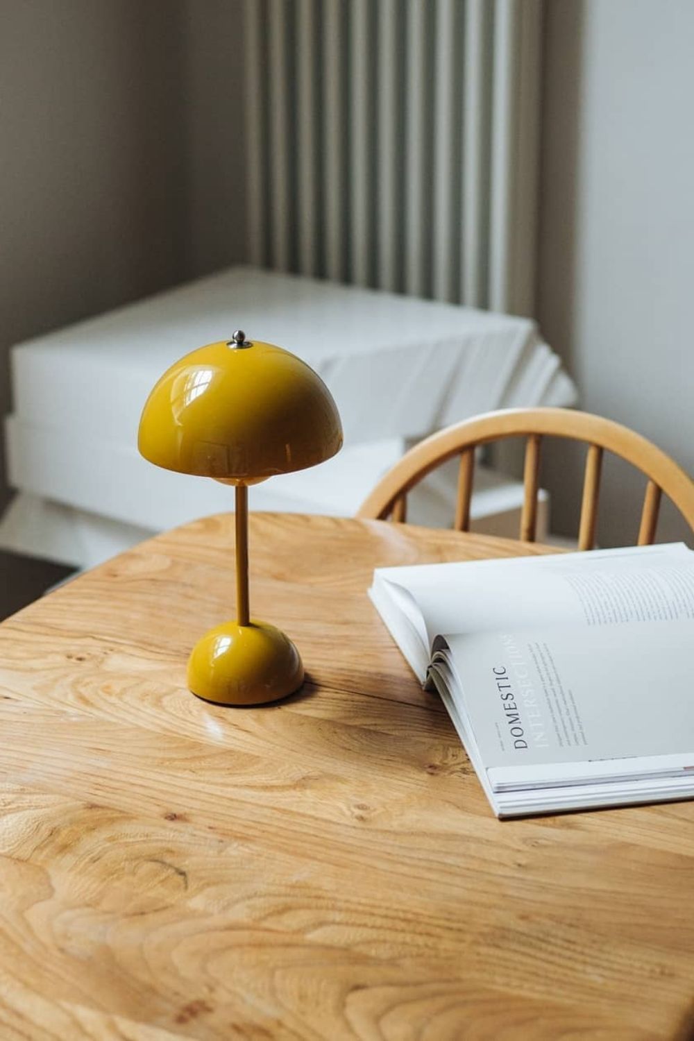 Semi-Circle Table Lamp Portable