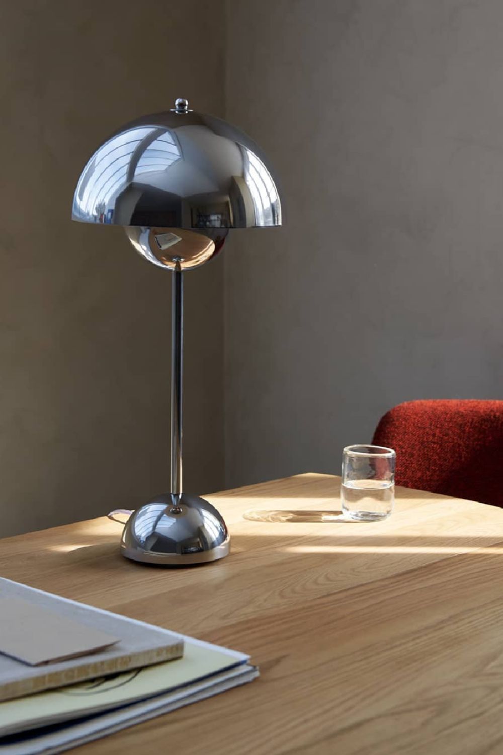 Semi-Circle Table Lamp Portable