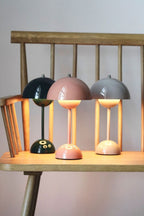 Semi-Circle Table Lamp Portable