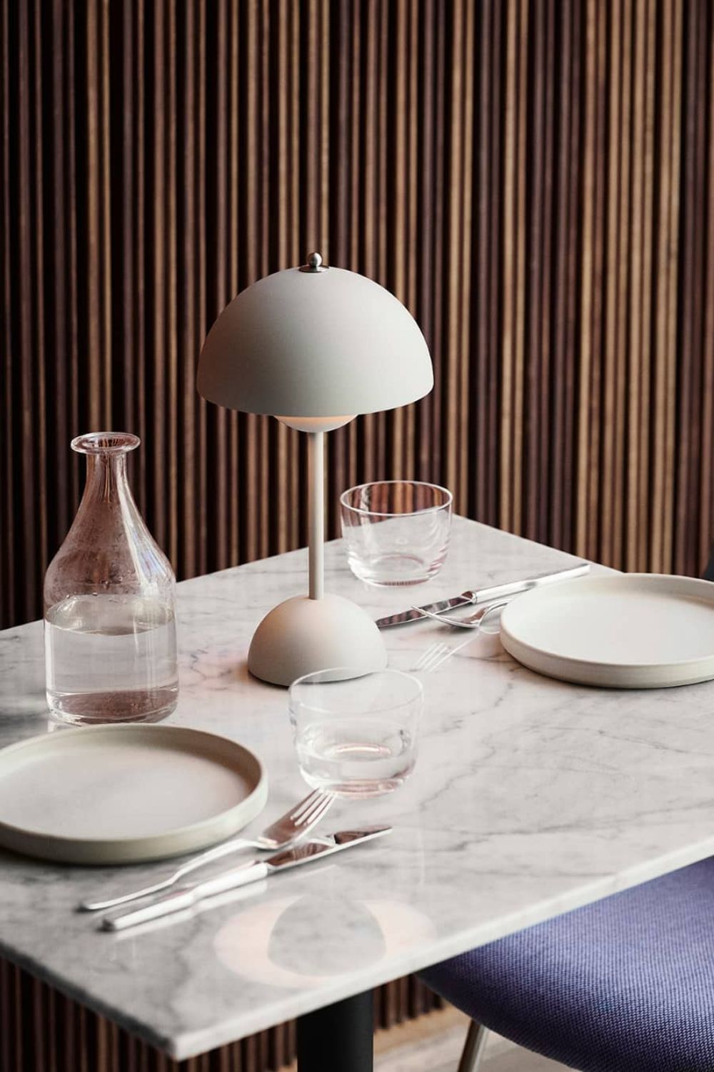 Semi-Circle Table Lamp Portable