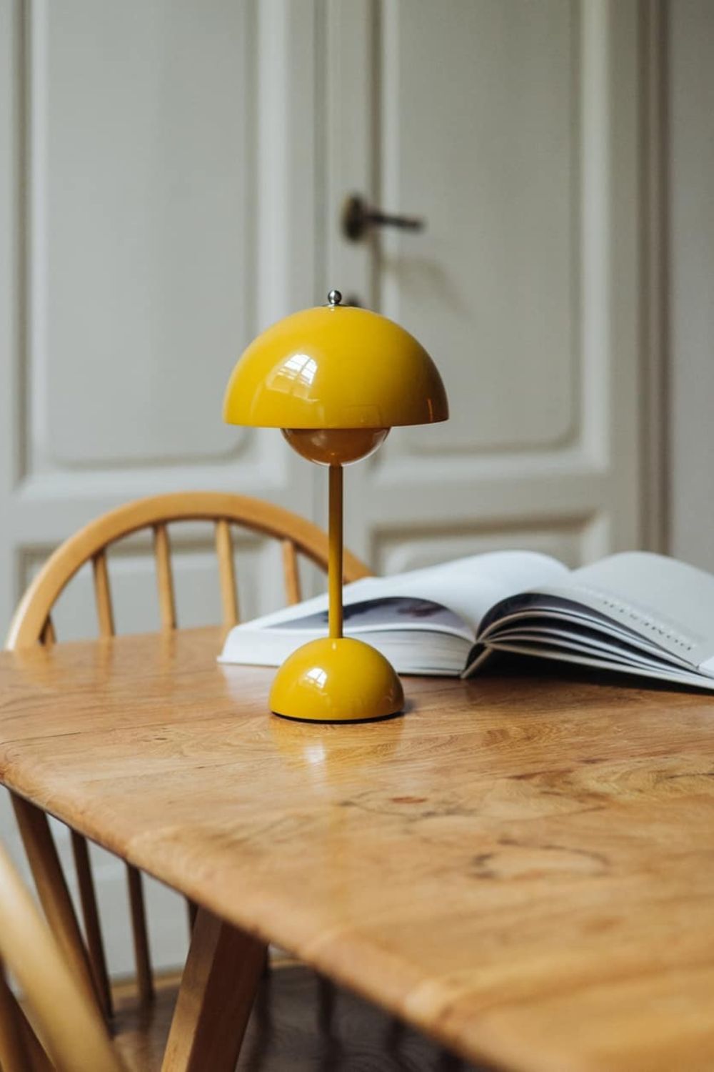 Semi-Circle Table Lamp Portable
