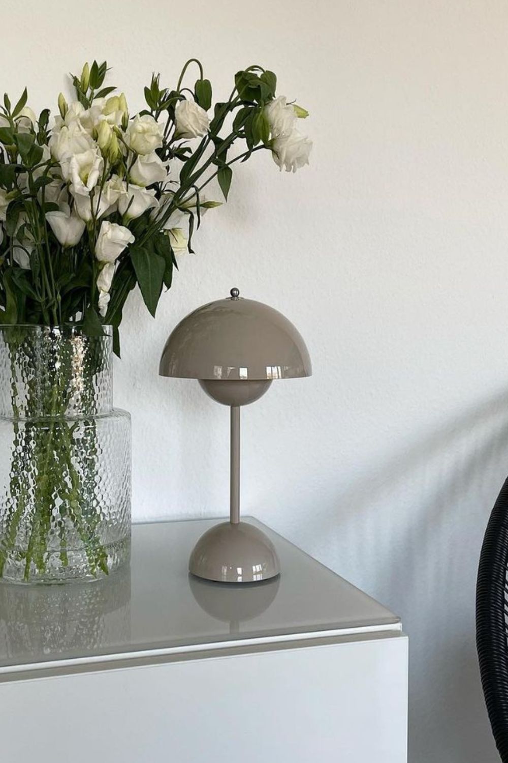 Semi-Circle Table Lamp Portable
