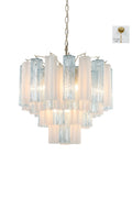 Glacier Ice Glass Chandelier