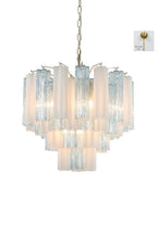 Glacier Ice Glass Chandelier