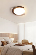 Halo Travertine Ceiling Light