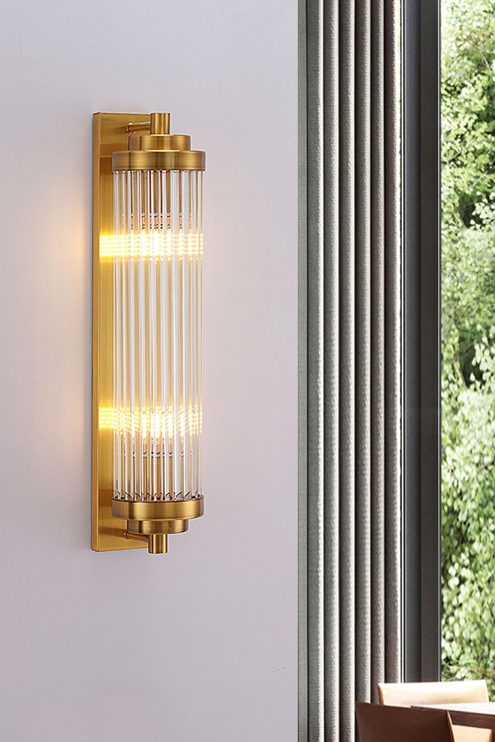 Kristy Mirror Front Vanity Wall Lamp