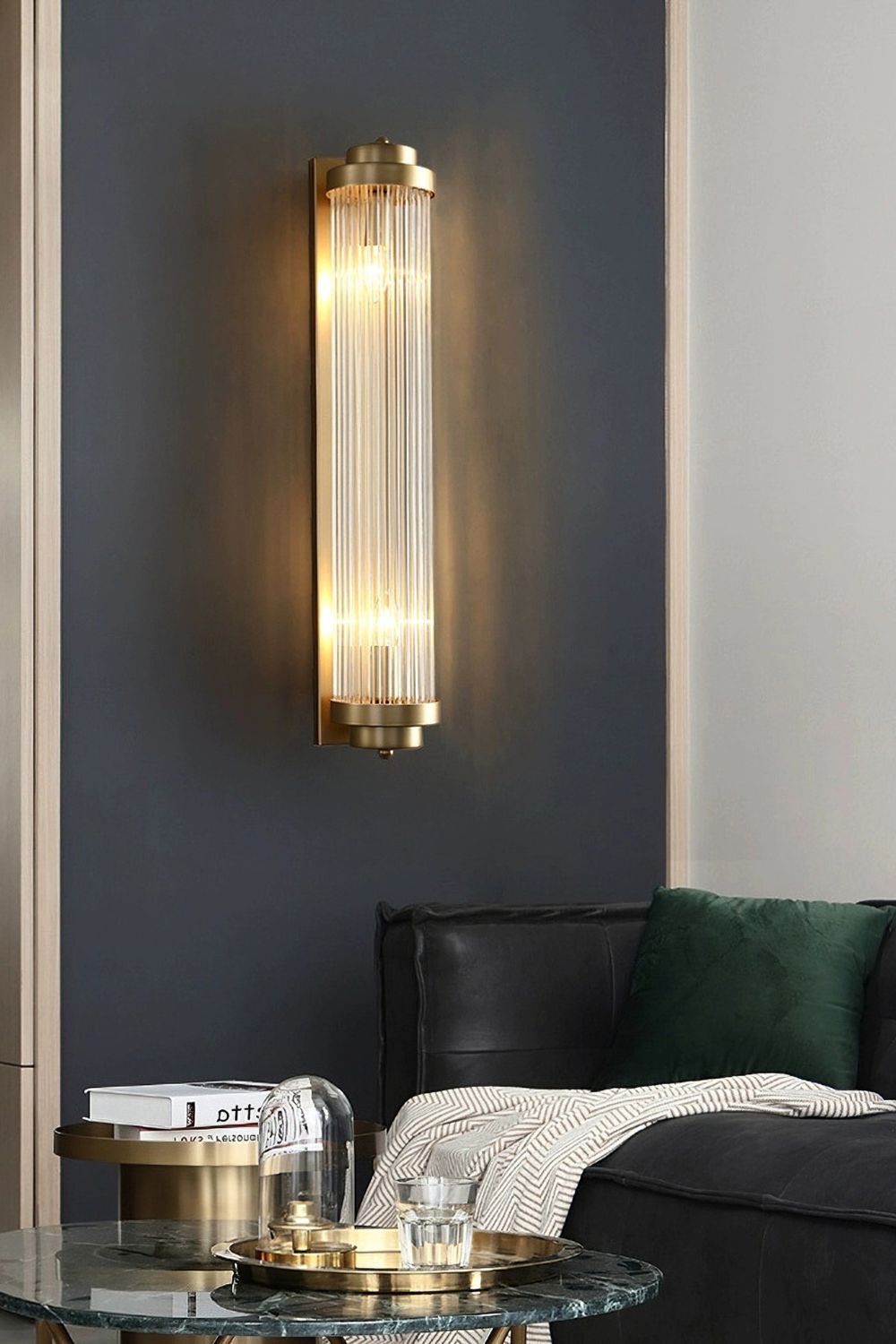 Kristy Mirror Front Vanity Wall Lamp