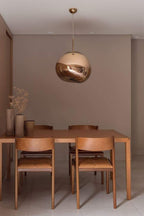 Metallic Lava Glass Pendant Lamp