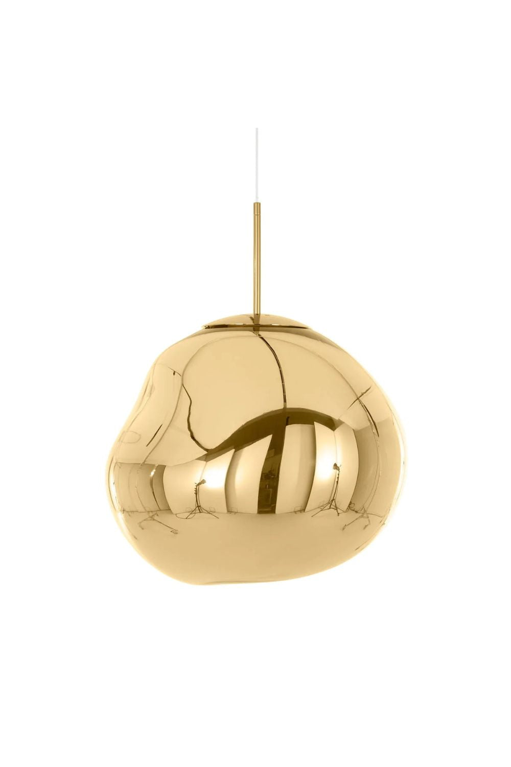 Metallic Lava Glass Pendant Lamp