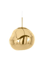 Metallic Lava Glass Pendant Lamp