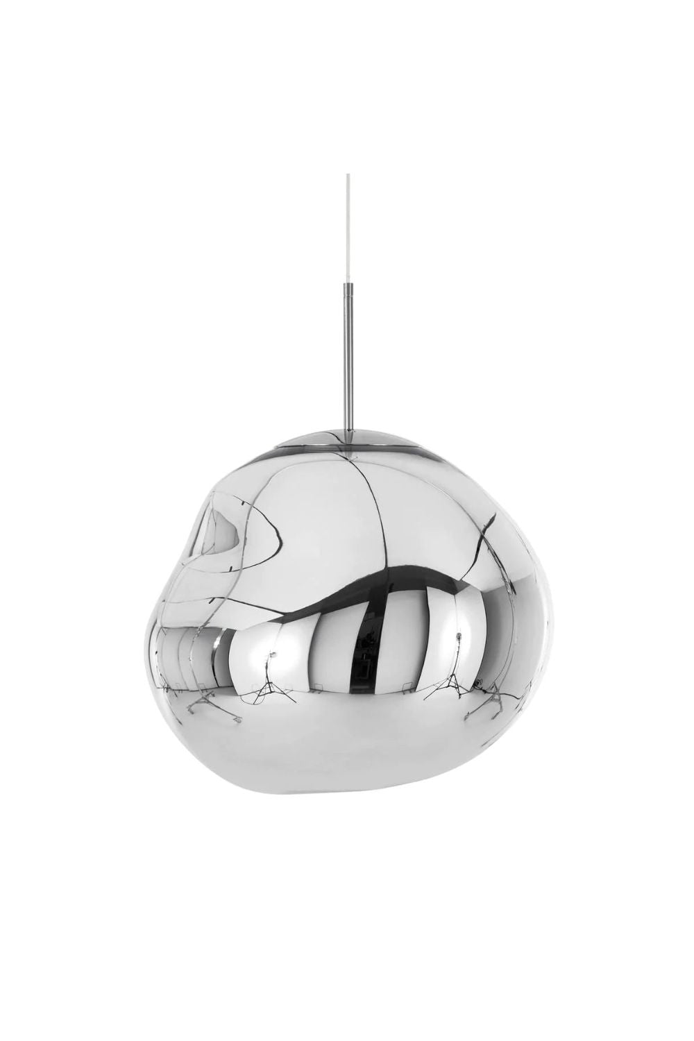 Metallic Lava Glass Pendant Lamp